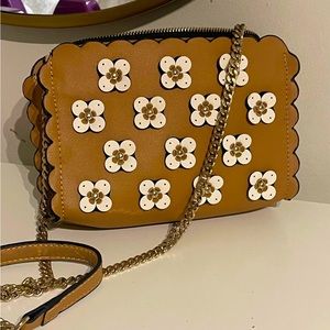 ZARA beige crossbody bag